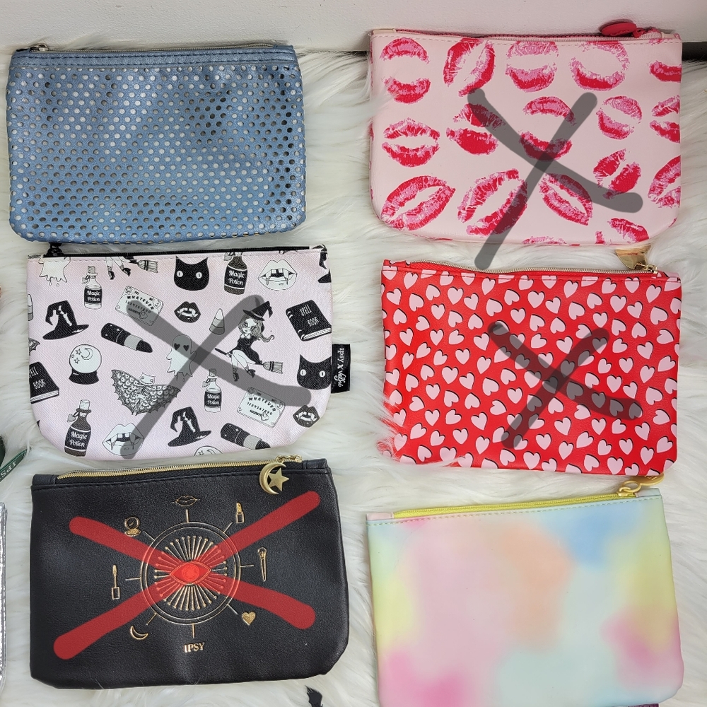 New Ipsy clinic walmart makeup storage cosmetic pouches - Picture 12 of 13